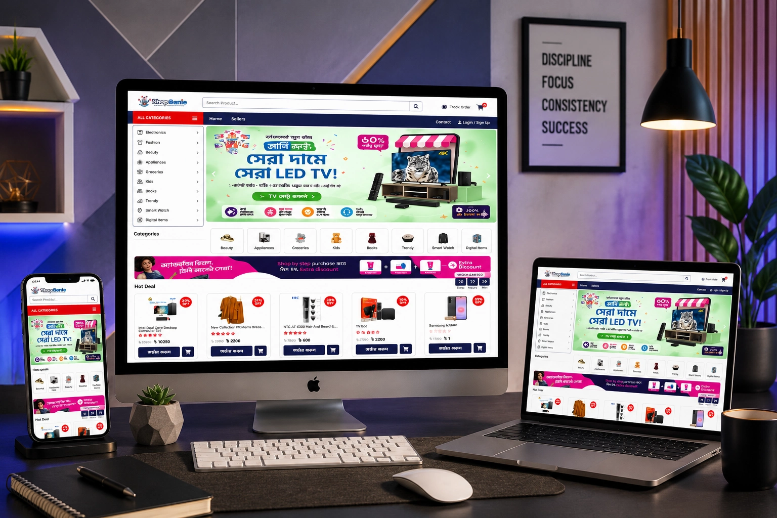 Shop Genie Laravel Ecommerce Script